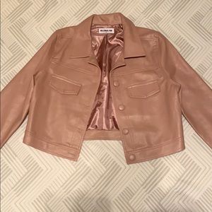 Blush pink jacket